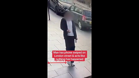 Just like that #london #phonesnatcher