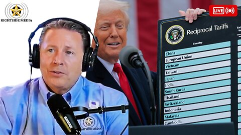 Talking Tariffs! + Democrat Grandstanding Continues... - Rightside Radio Broadcast - 4-3-25