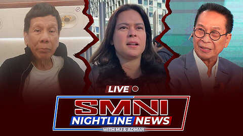 LIVE: SMNI Nightline News with MJ Mondejar & Admar Vilando | March 14, 2025 - Biyernes