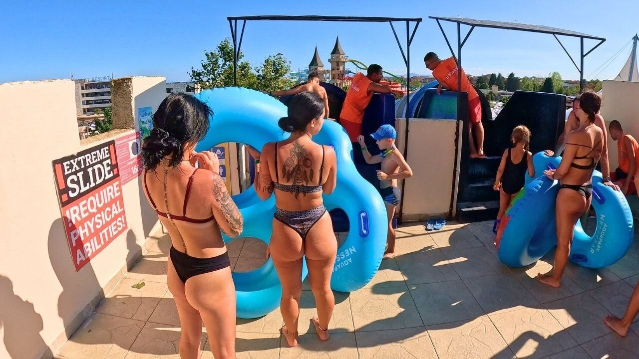 Unseen Secrets: Exploring Europes INSANE Water Park. Aquaparadise in Bulgaria. All Waterslides