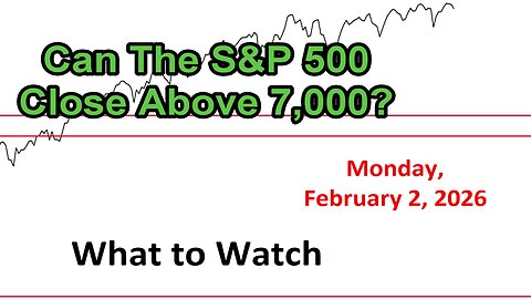 What to Watch Update for Monday February 2, 2026