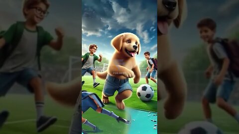Puppy becomes a superstar.