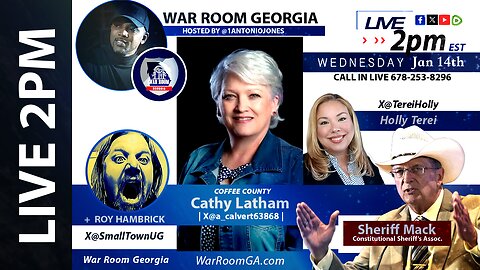 Live with Cathy Latham, Roy Hambrick, Holly Terei, Sheriff Mack
