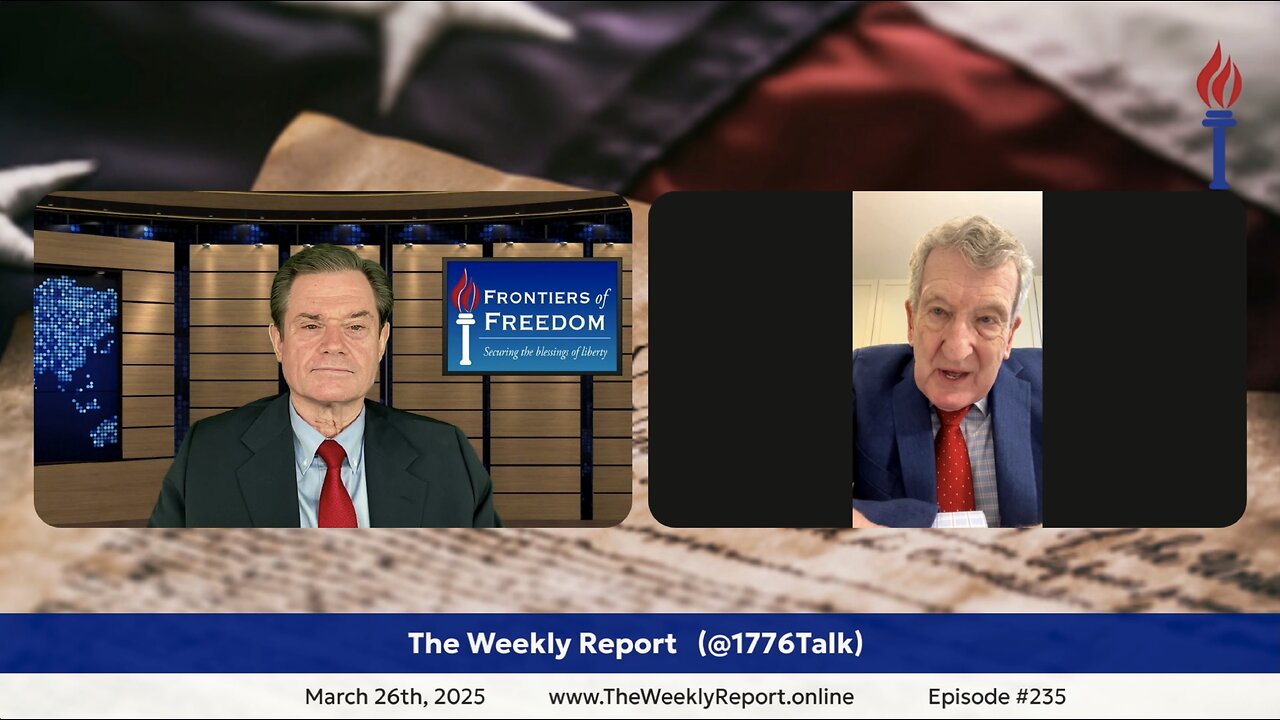 The Frontiers of Freedom Weekly Report - March 26, 2025