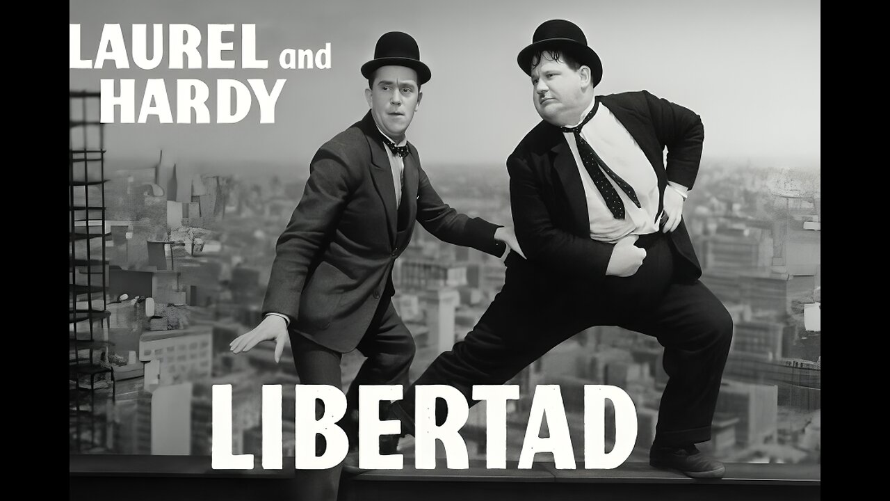 LIVERTY (1929) Stan Laurel y Oliver Hardy | Comedia | Blanco y negro Película clásica