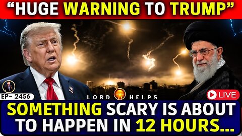 🔴TRUMP WARNED IRAN ( THE END EVENT IS NEAR...?)👆Prophetic Word Today | God's Message Today