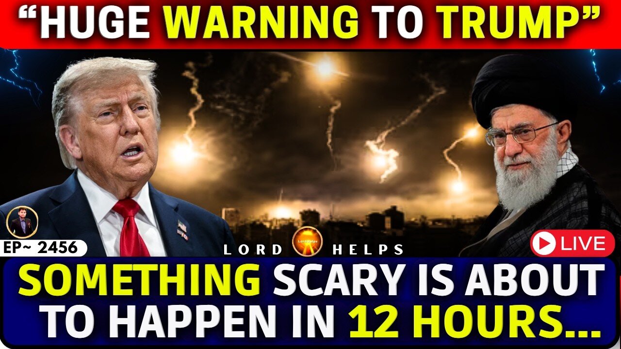 🔴TRUMP WARNED IRAN ( THE END EVENT IS NEAR...?)👆Prophetic Word Today | God's Message Today