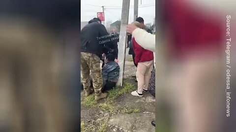 男性の死亡でウクライナの徴兵に対する怒りが爆発