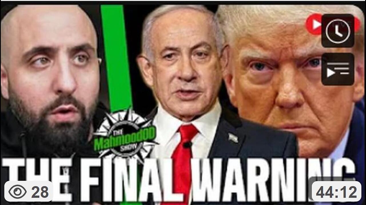 🔴 Trump: “END The War NOW!” | SECONDS Later: Netanyahu Video Confirming “PROGRESS” ~ by Mahmood OD 6.10.25