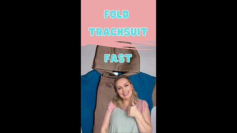 2 Tracksuit Folding Hacks — Save Closet Space Fast!