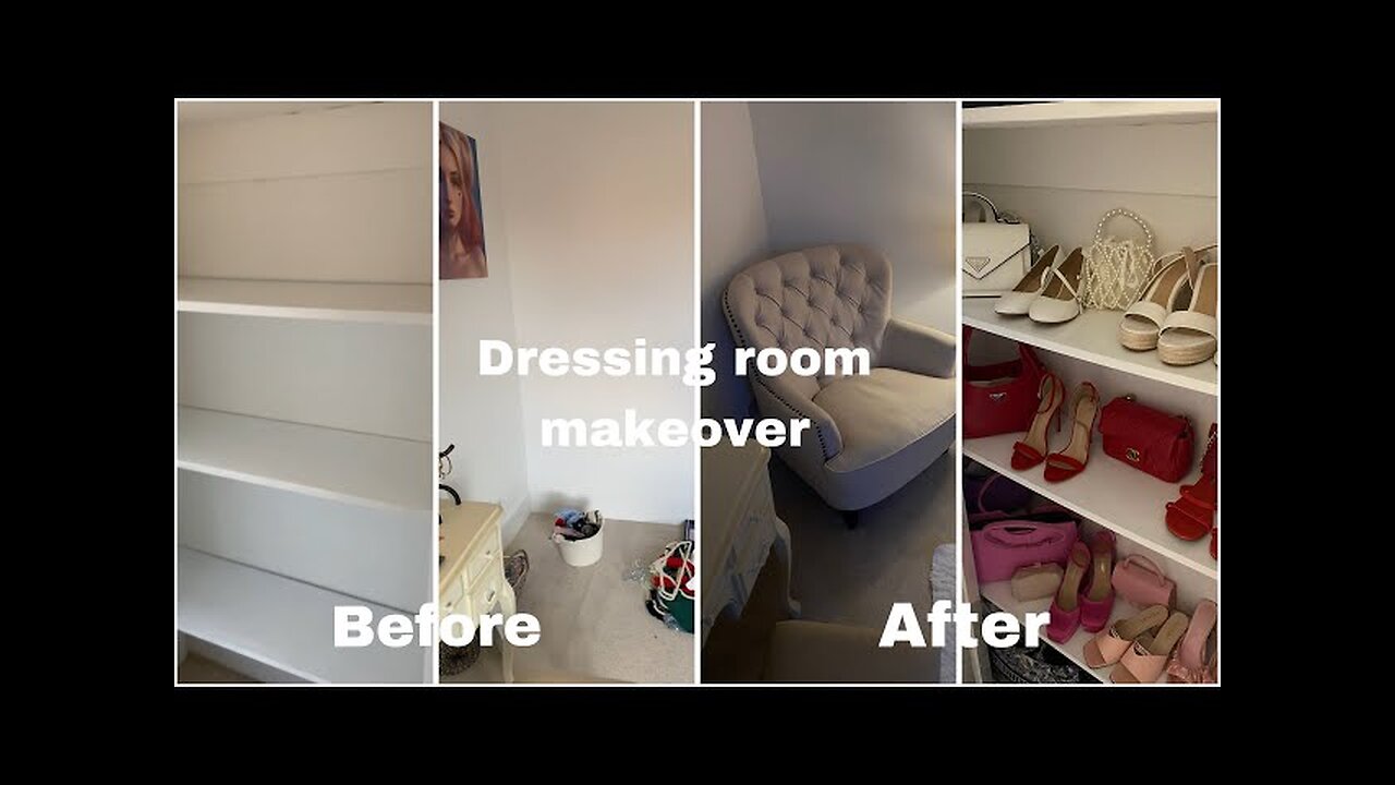 DRESSING ROOM MAKEOVER