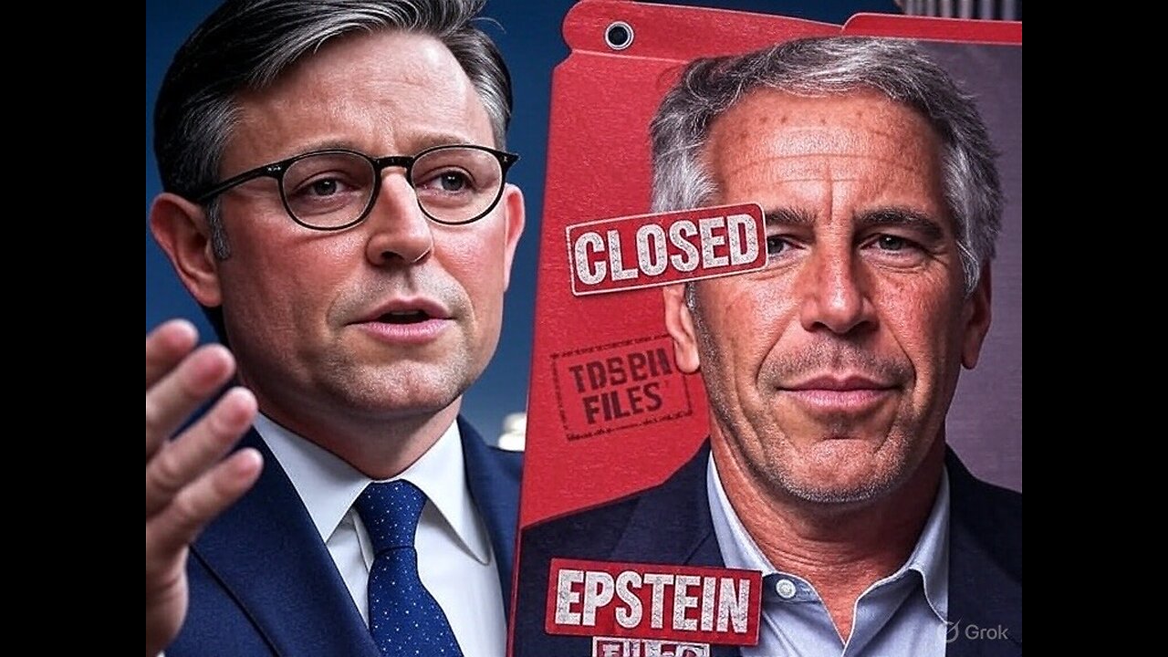 Mike Johnson SHUTS DOWN Epstein File Vote — What Are They Hiding?