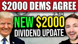 Bipartisan Support! Trump's $2000 Checks for Millions of Americans