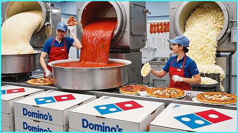 How Domino’s Makes Millions of Pizzas Every Day 🍕