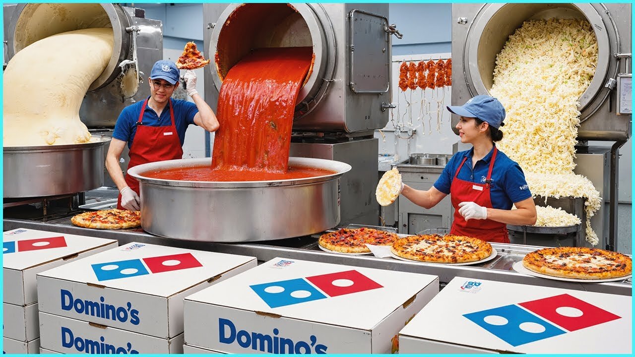 How Domino’s Makes Millions of Pizzas Every Day 🍕