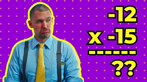 What Is a Negative Times a Negative? | 5th & 6th Grade Math