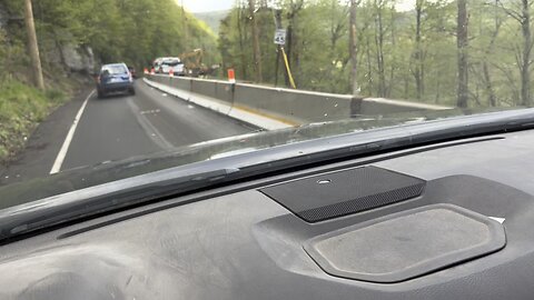 Endless road work on Rt 44 in Pine Creek Valley