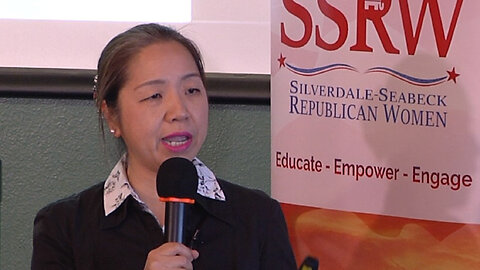 Human rights activist Wen Chen at the SSRW