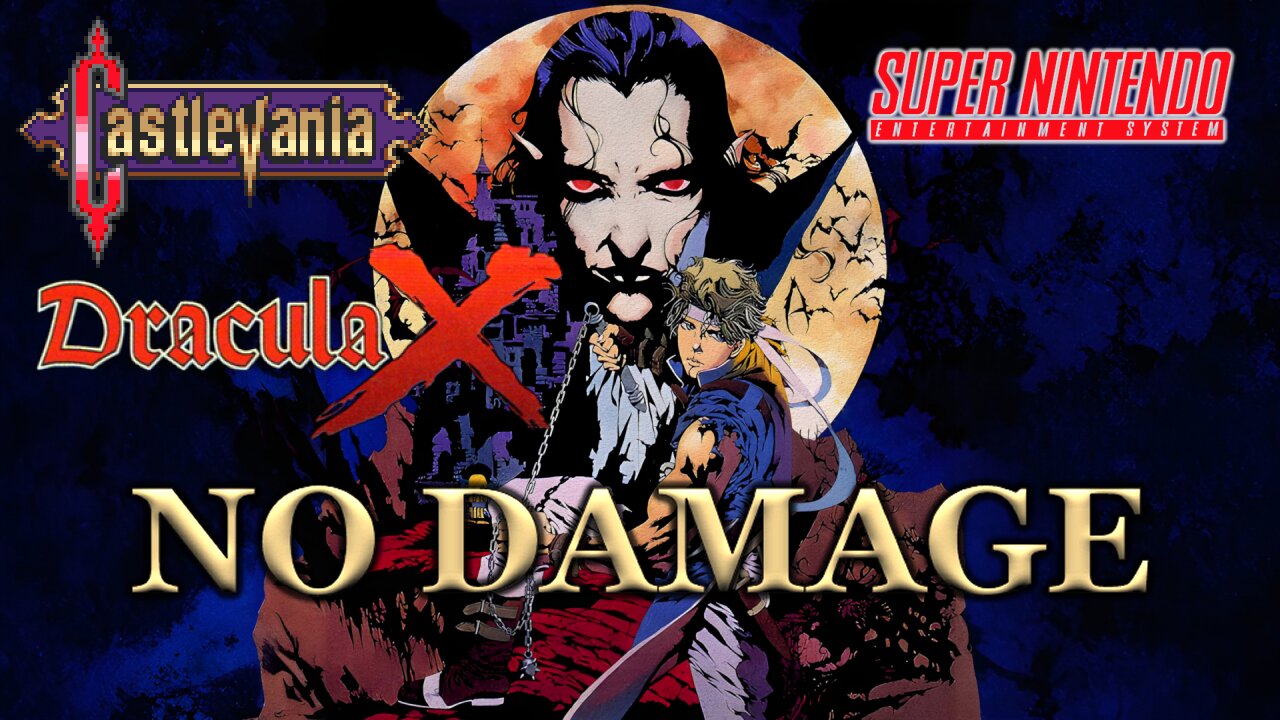 Castlevania: Dracula X (SNES) No damage & best ending