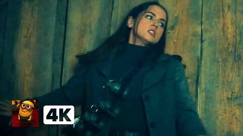 Ballerina (2025) 4K - Grenades vs. Machine Guns _ Movieclips
