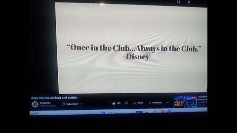 Disney Mousetrap (bait and switch) The Wicked Mouse Club