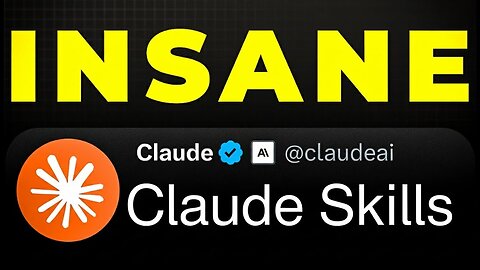 NEW Claude Skills are INSANE!