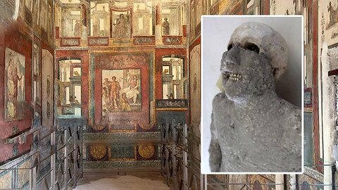 Ancient Roman Mansion of Pompeii Explored - The House of the Vettii Brothers Perished In Pompeii