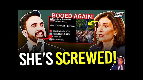 New York Governor in POLITICAL CRISIS as Socialist Supporters Heckle Her Amid Re-Election Campaign