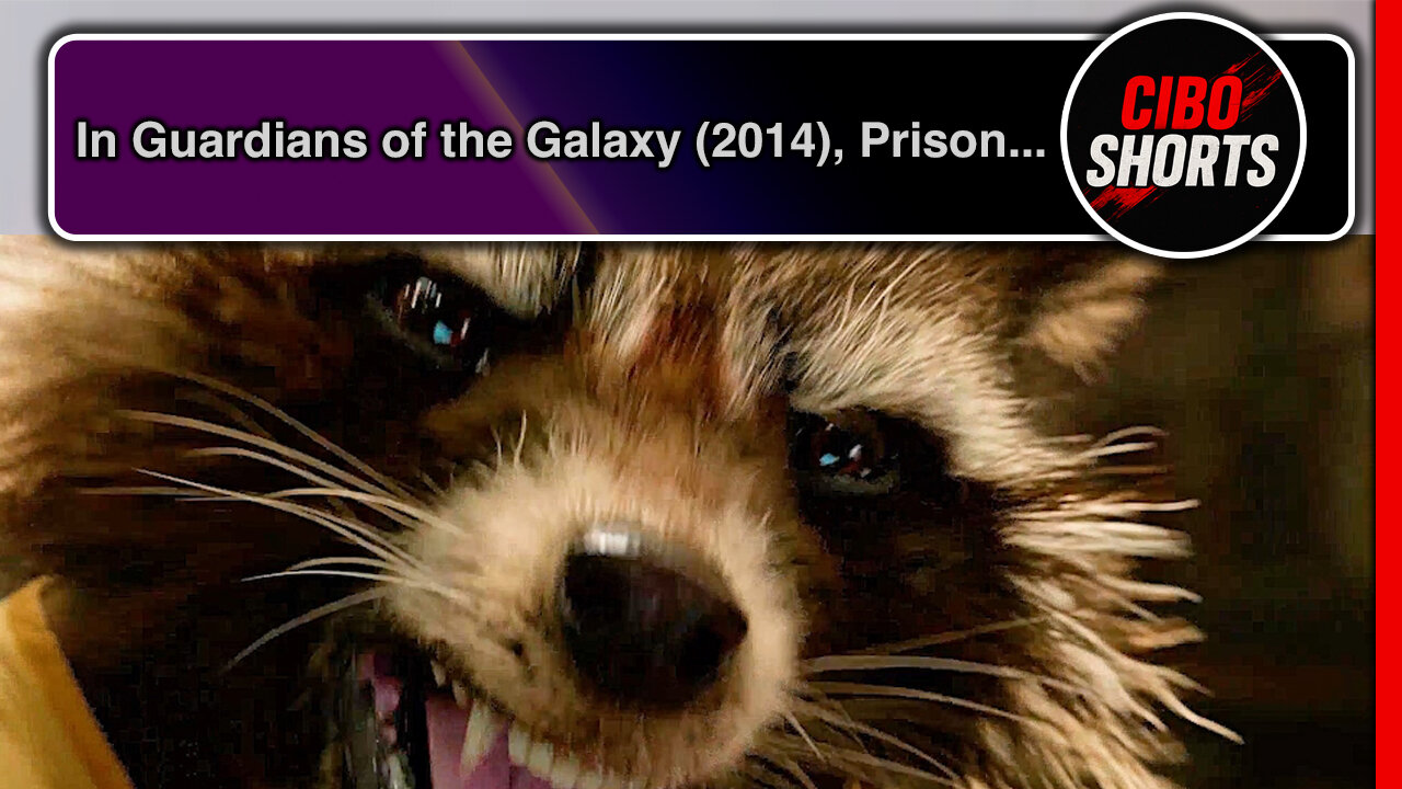 In Guardians of the Galaxy (2014), Prison EscapeRocket demands a guard’s prosthetic leg