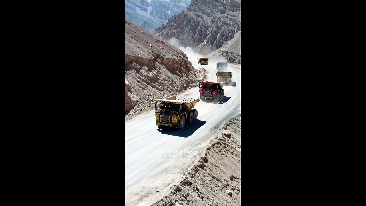 Giant Trucks Take Over the Highway