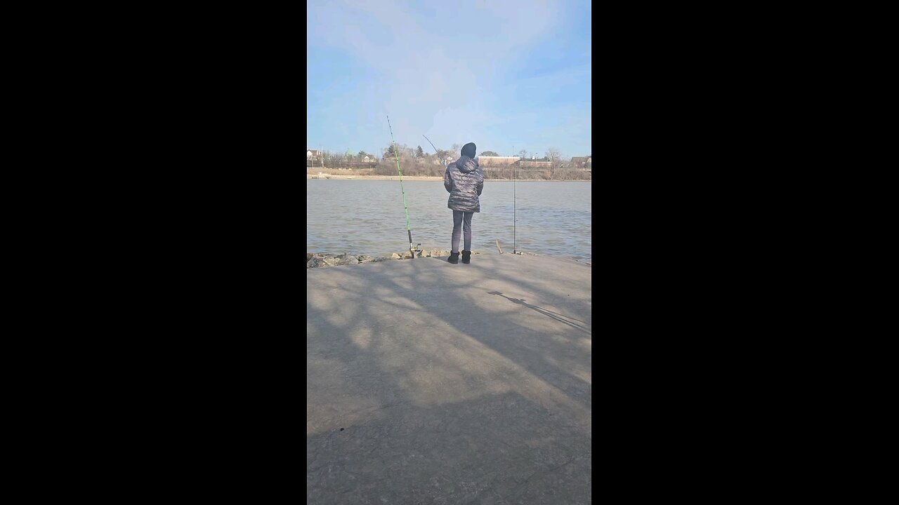 Princess kk first fishing of the year