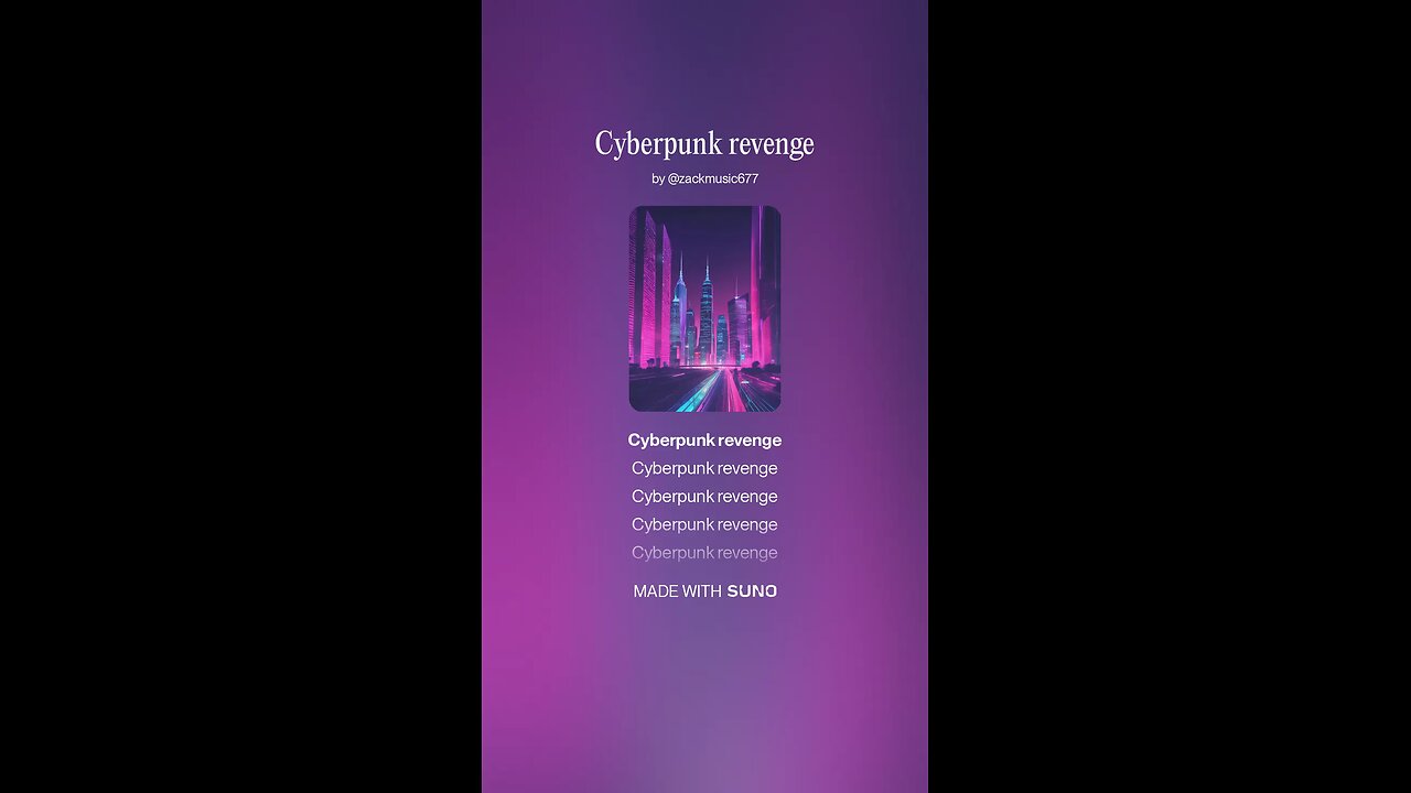 cyberpunk revenge