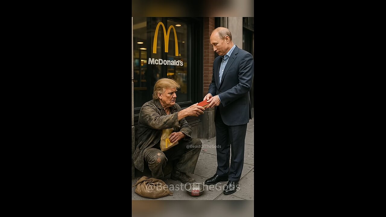 📹 Hungry Trump Meets Putin at McDonald’s 🍔📖 → (https://youtube.com/watch?v=0GJ-9GjeNwc)