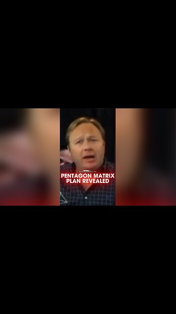 Alex Jones: Pentagon Believed They Would Create Their Own Matrix by 2025 - 2011