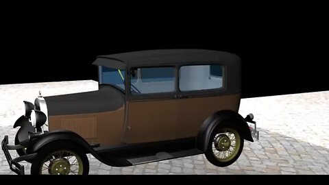 3D generated car