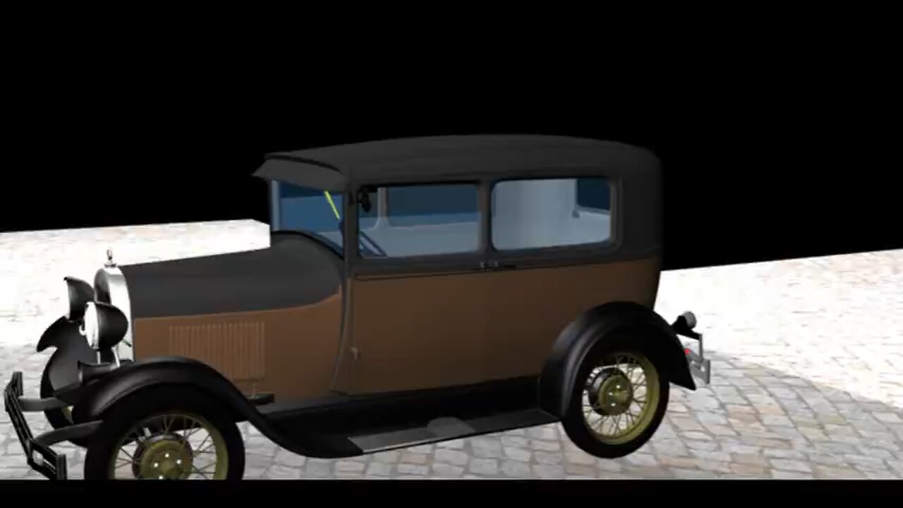 3D generated car