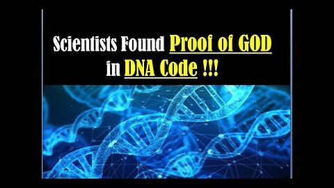 "Unveiling the Divine: Scientists Discover God's Signature in DNA Code"