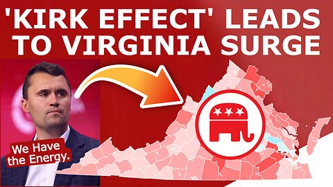 Republicans DOMINATED Virginia's First Day of Early Voting. 