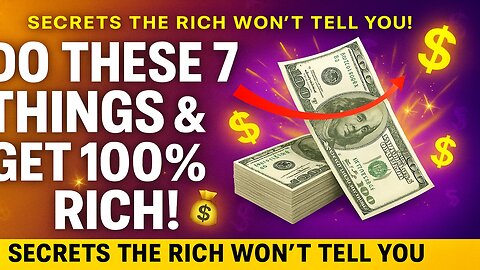 7 Rules That Will Make You Rich! 💰💸