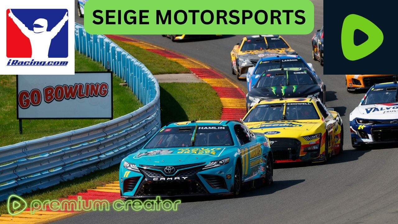 🔴Sunday iRacing Seige, NIS double-header with Cup Coverage from Watkins Glen!🏁