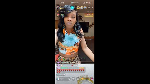 HOLLY CHIT CHATS THIS EVENING ON HER BIRTHDAY BIGO LIVE