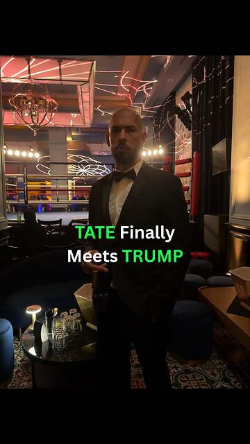 TATE Finally Meets TRUMP🔥