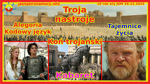 Troja nastroje koń trojański Alegoria kodowy język Tajemnice życia
