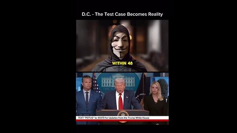 DC Federalized: The "Test Case" Begins-Trump Declares State of Emergency, takes control of the D.C. police & deploys the National Guard (8.11.25) PRAY