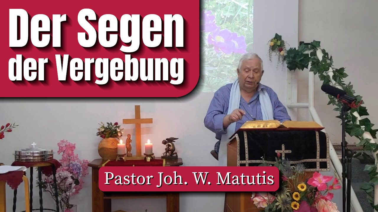 Der Segen der Vergebung