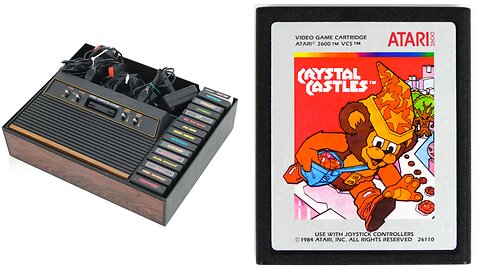 Atari 2600 - Crystal Castles