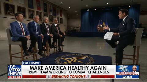 'MAHA' Agenda revealed by Trump Admin Health Officials