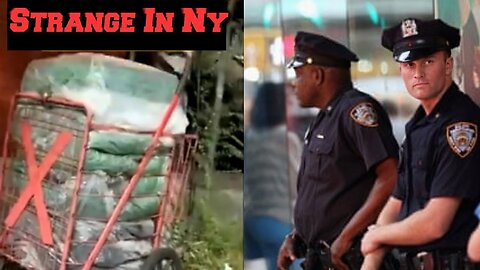 "Mysterious Shopping Carts with X Invade New York Streets: NYPD Investigates!"