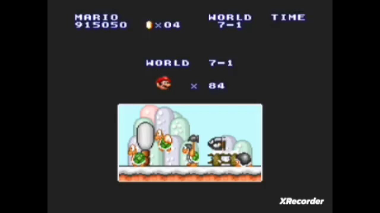 allstar super Mario Bros 1 world 7 - 1