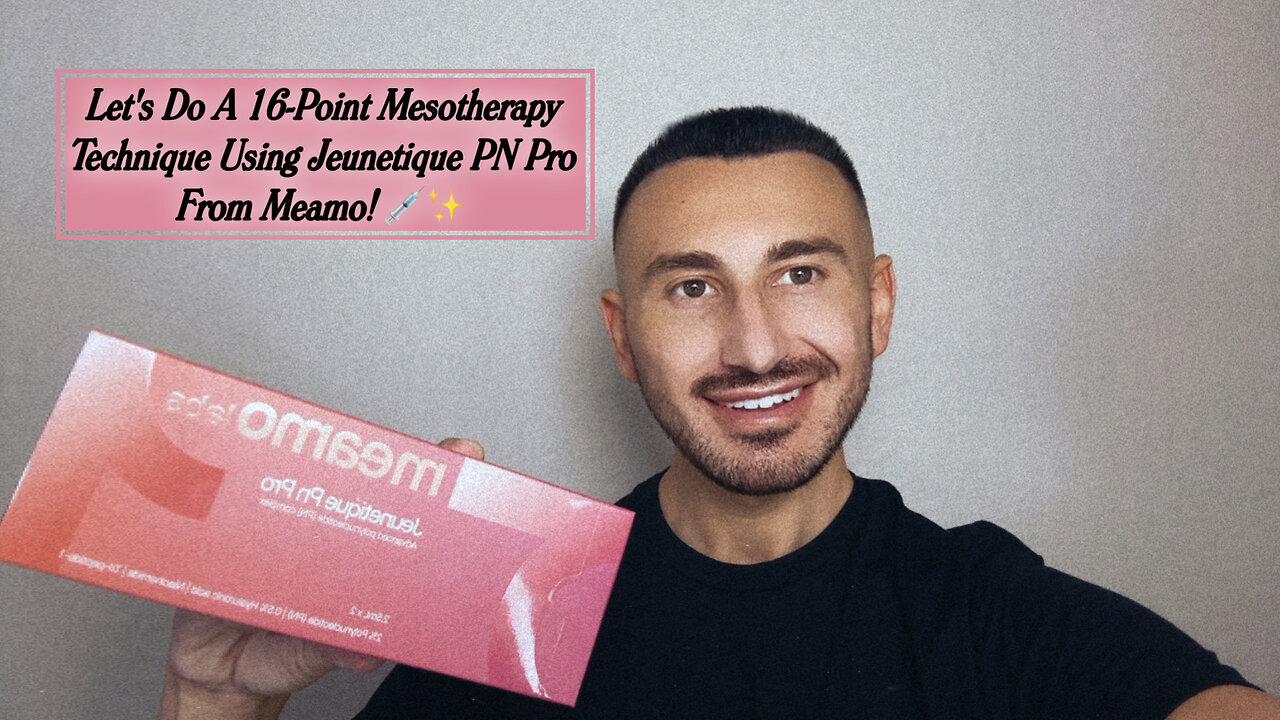 Let's Do A 16-Point Mesotherapy Technique Using Jeunetique PN Pro From Meamo!